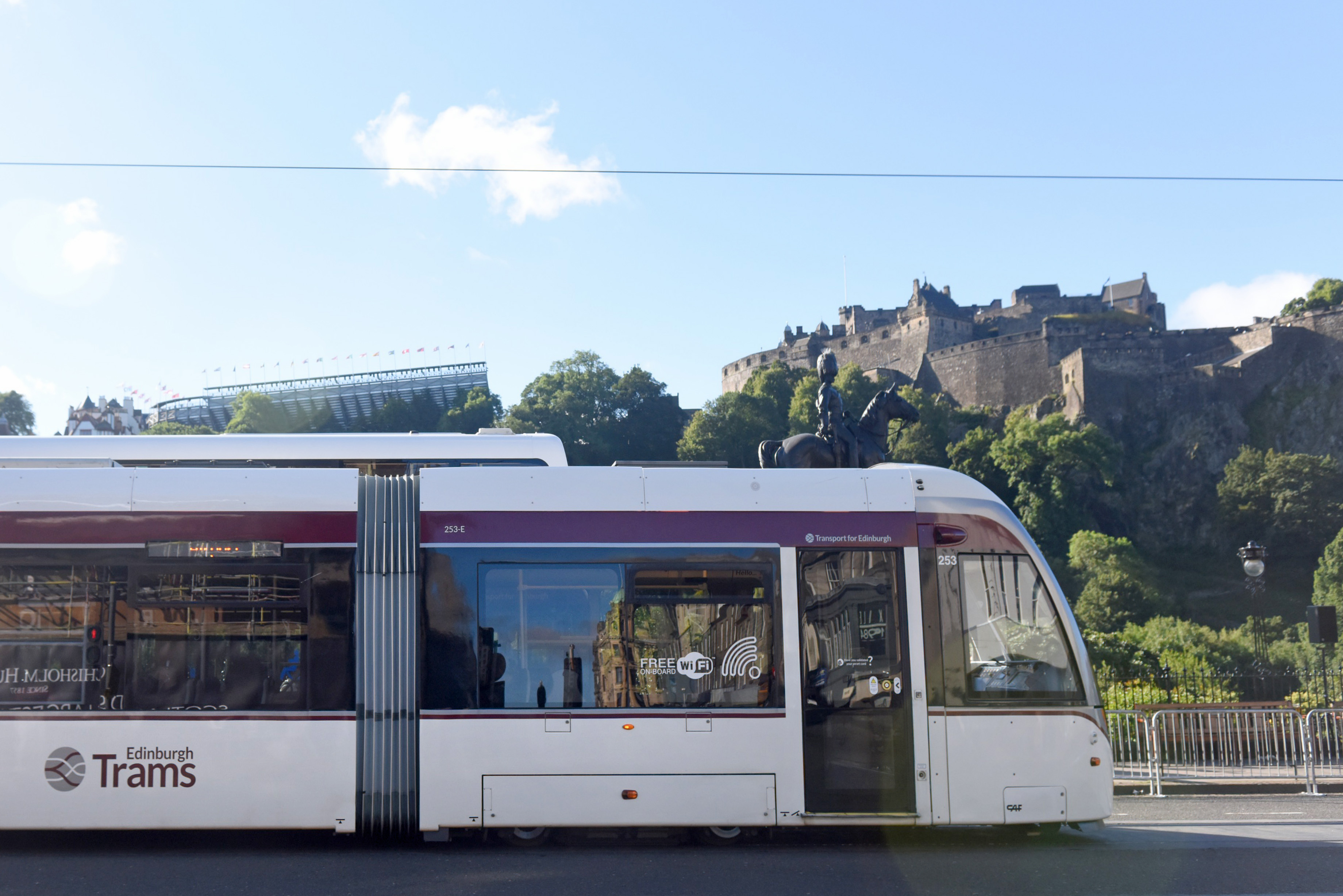 Glide To Events In Edinburgh November Edinburgh Trams