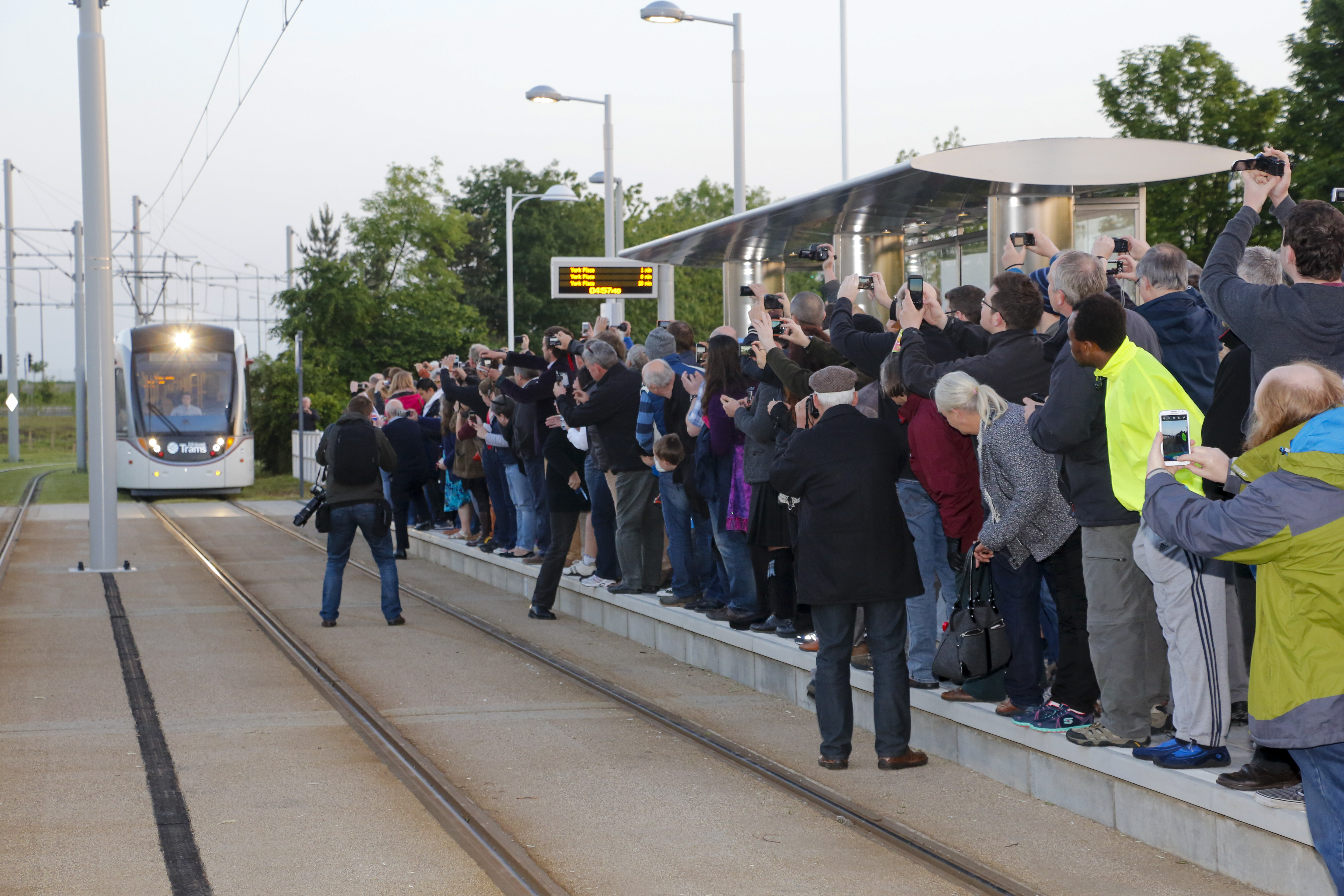 Tram team reflects on launch day as anniversary approaches