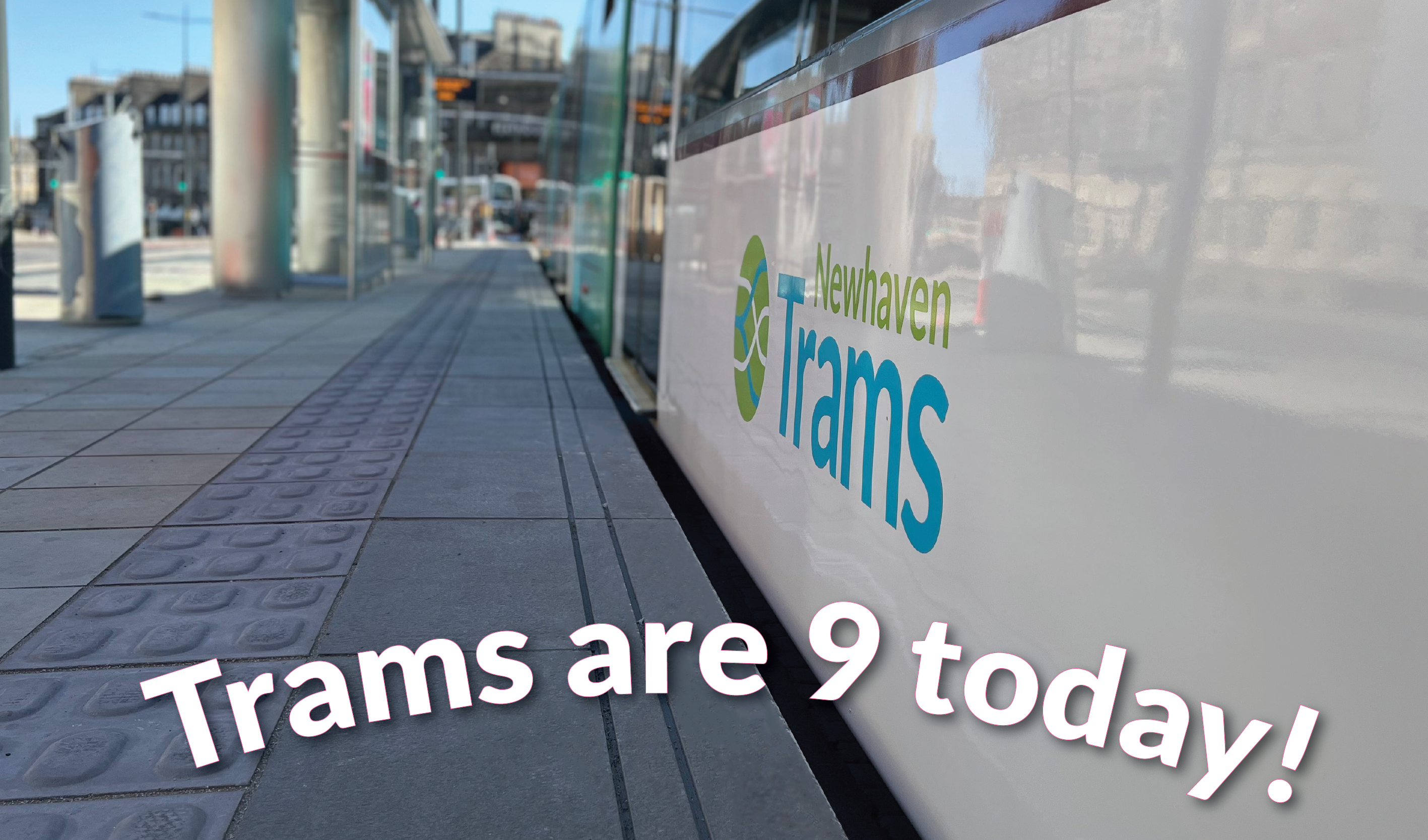 Boost for birthday celebrations as Tram sets new record