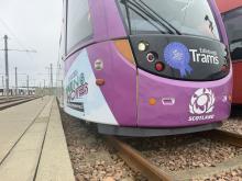 An image of a Scottish Rugby tram 