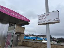 Murrayfield Stadium tram stop