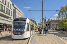 Tram on Princes Street