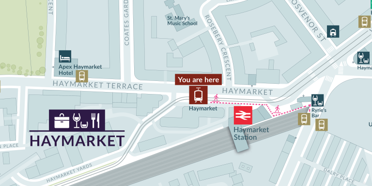 Haymarket Walking Route