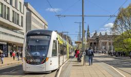 Tram on Princes Street