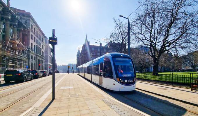 Trams on track for early return to city centre