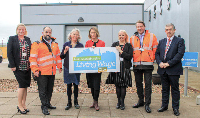 Edinburgh Trams has become an accredited Living Wage employer