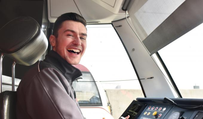 Tram driver career at Edinburgh Trams